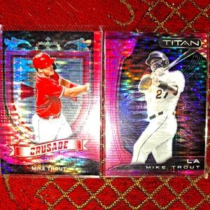 Crusade and Titan Baseball Cards Mike Trout